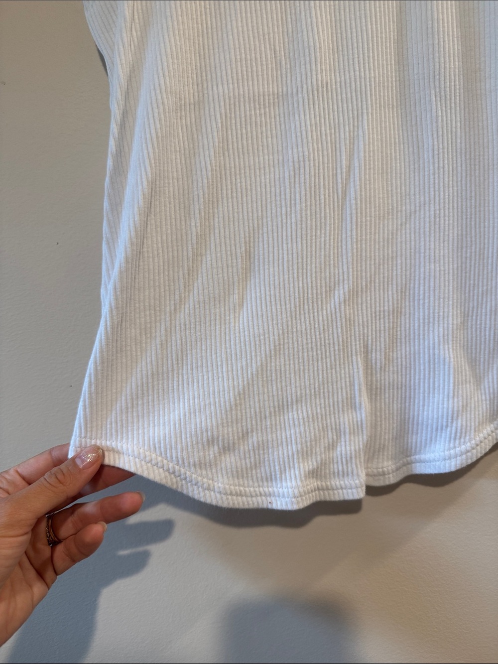 J. Crew Perfect Rib Scoopneck Tank Size S - Picture 3 of 6